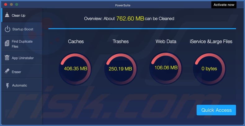 PowerSuite unwanted application