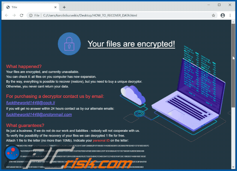 ReadInstruction ransomware ransom note (2020-11-17)