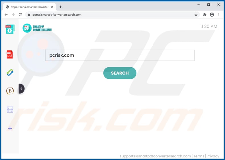 smartpdfconvertersearch.com browser hijacker