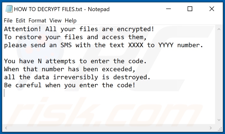 Ssghl decrypt instructions (HOW TO DECRYPT FILES.txt)