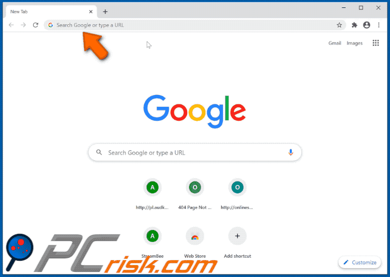 keysearchs.com redirects to google.com