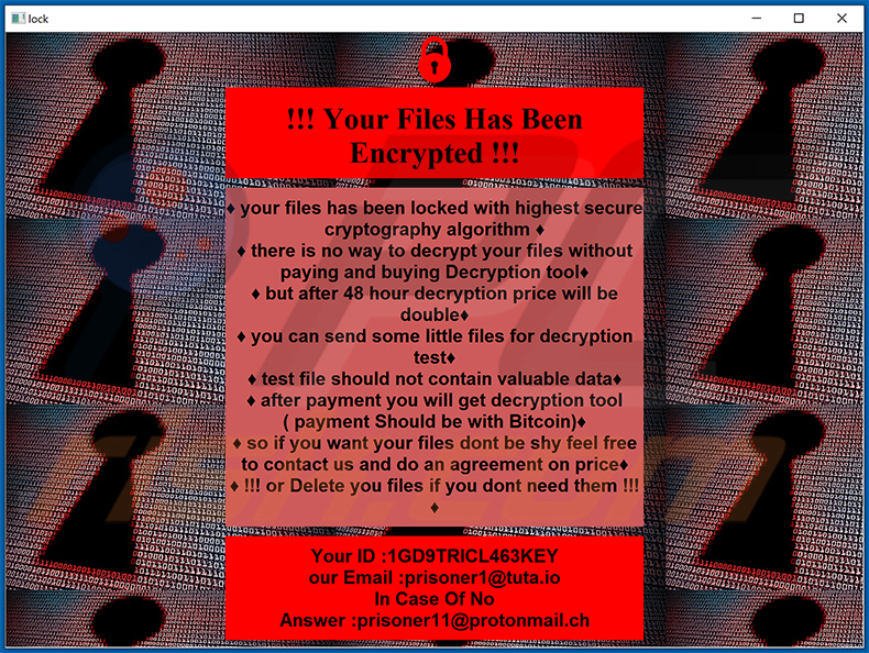 VoidCrypt ransomware ransom note (2020-11-16)