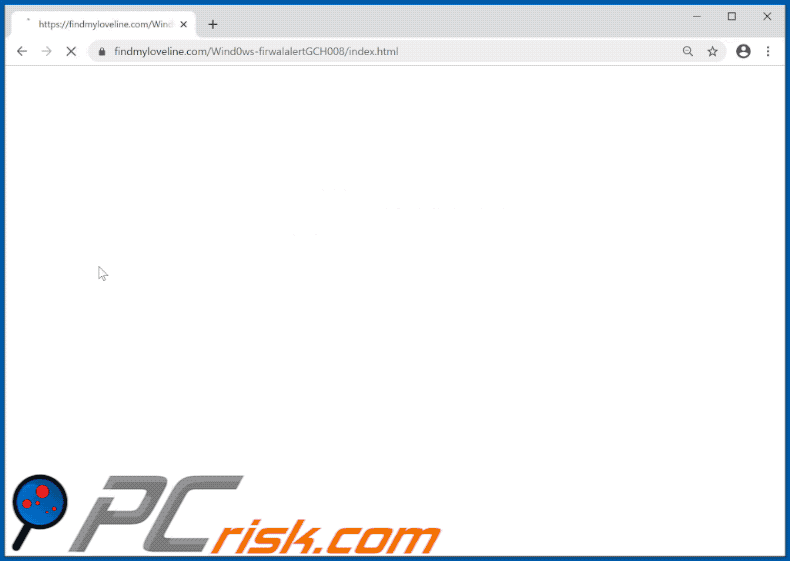 Windows Firewall Warning Alert pop-up scam (2020-11-25)
