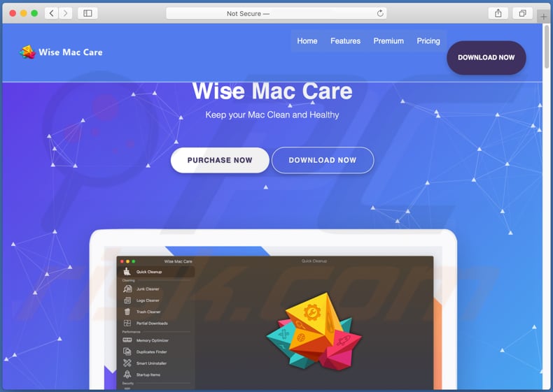 wise mac care unwanted application promoter