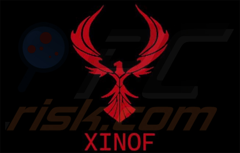 XINOF ransomware desktop wallpaper