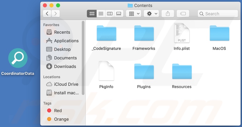 CoordinatorData adware install folder