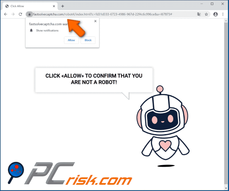 fastsolvecaptcha[.]com website appearance (GIF)