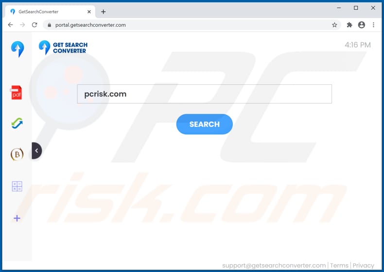 getsearchconverter.com browser hijacker