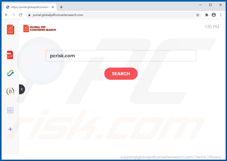 globalpdfconvertersearch.com browser hijacker
