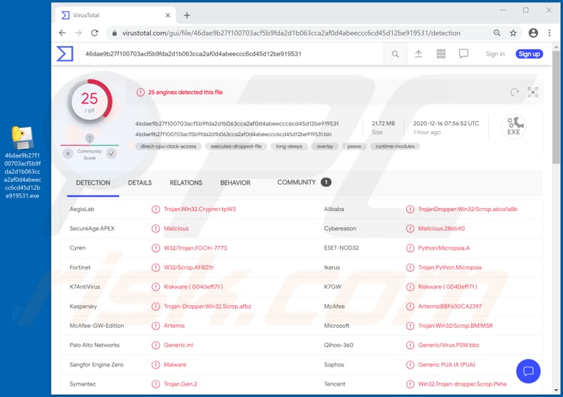 PyMICROPSIA malware