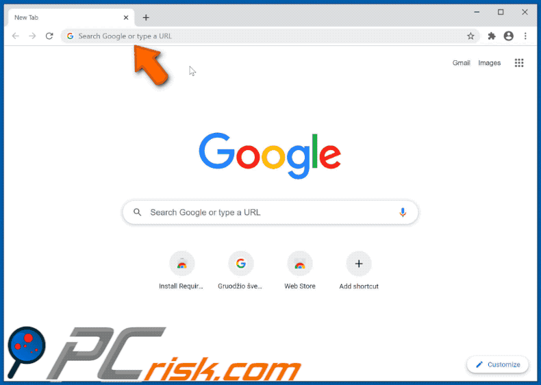 tail finder browser hijacker tailsearch.com redirects to bing.com