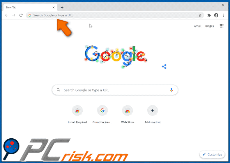 tai finder browser hijacker tailsearch com redirects to google.com