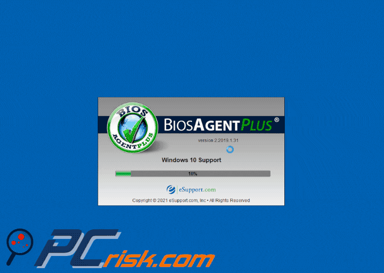 BIOSAgentPlus unwanted application in a gif image