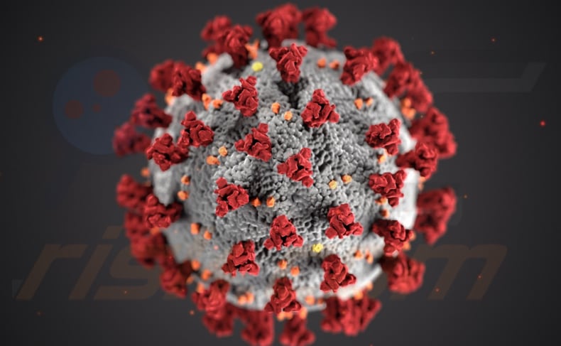 covid21 malware desktop wallpaper
