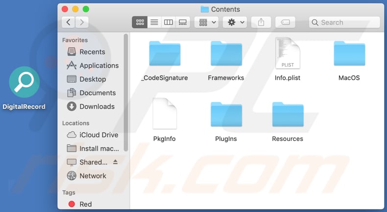 digitalrecord adware contents folder