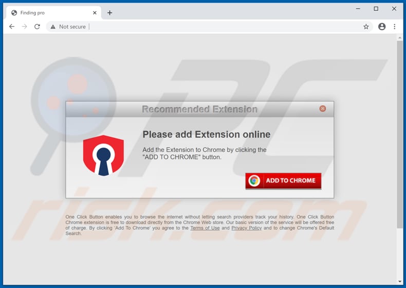 finding pro browser hijacker promoter