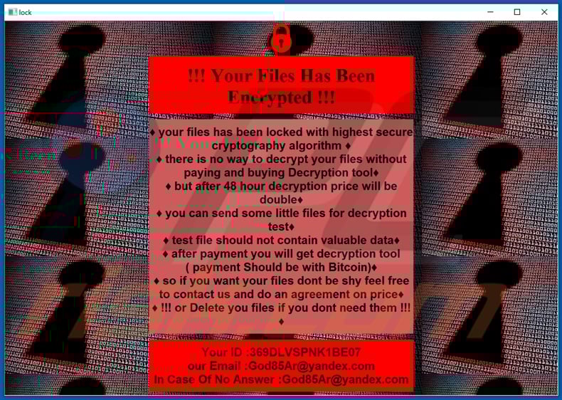 God decrypt instructions (!INFO.HTA)