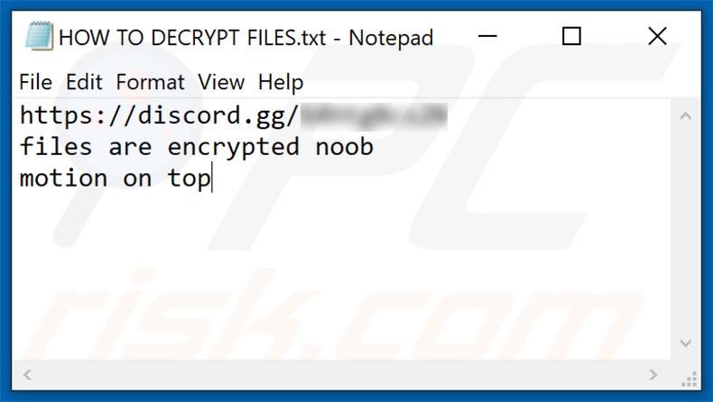 Nigger ransomware updated text file (HOW TO DECRYPT FILES.txt)