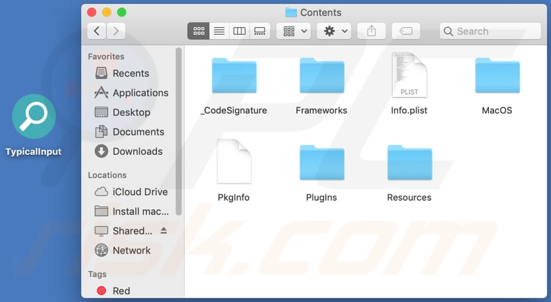 typicalinput adware contents folder