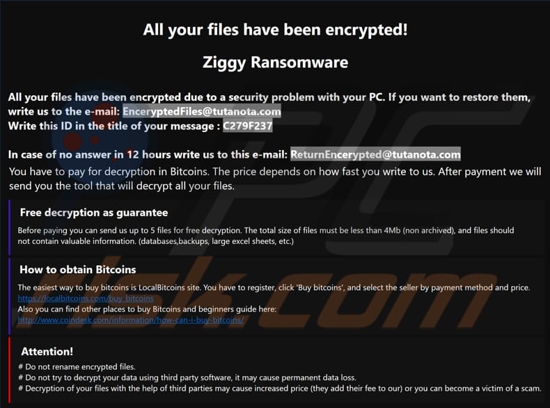 Ziggy decrypt instructions (## HOW TO DECRYPT ##.exe)