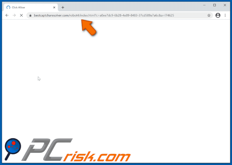 bestcaptcharesolver[.]com website appearance (GIF)