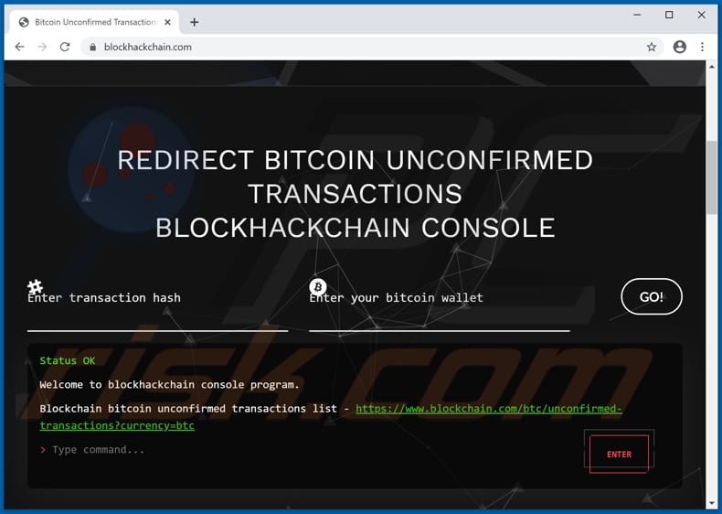 Block Hack scam