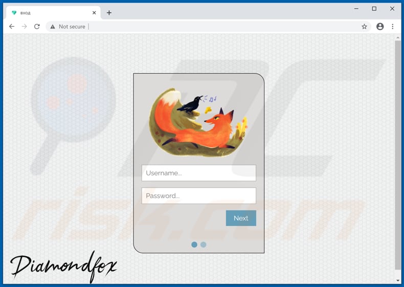 diamondfox malware login website