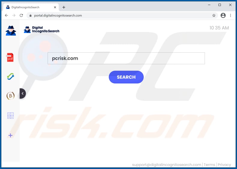 digitalincognitosearch.com browser hijacker