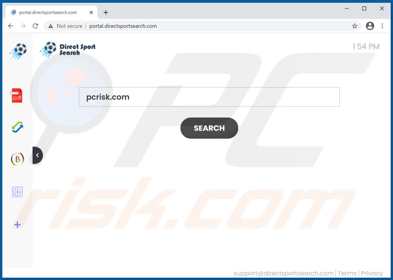 directsportsearch.com browser hijacker