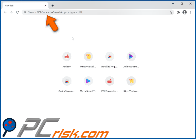 pdfconvertersearchapp browser hijacker pdfconvertersearchapp.com redirects to search.yahoo.com
