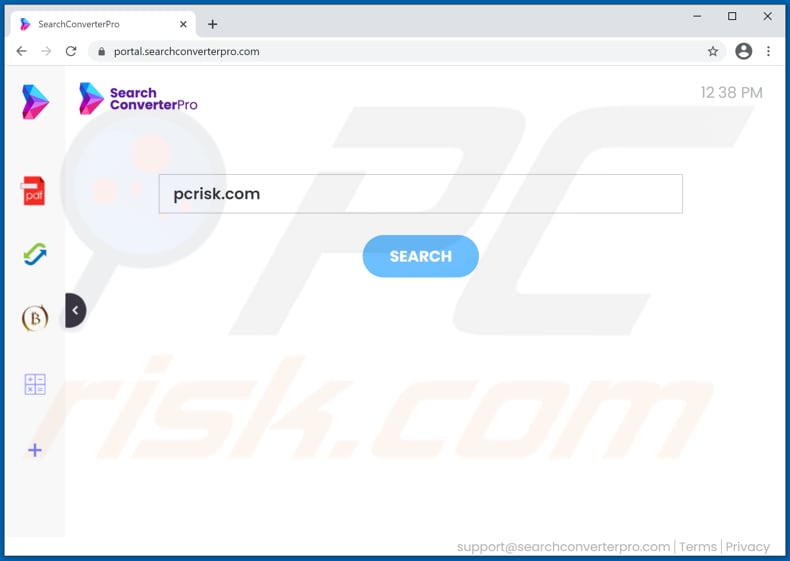 searchconverterpro.com browser hijacker