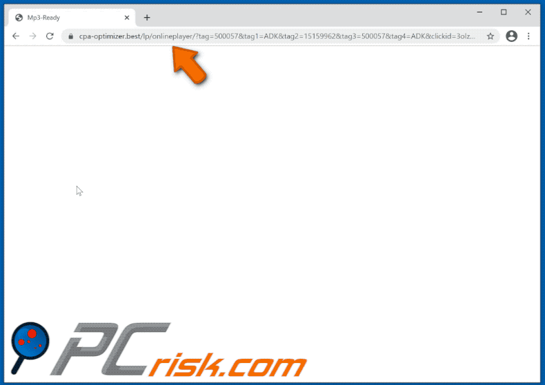 cpa-optimizer[.]best website appearance (GIF)