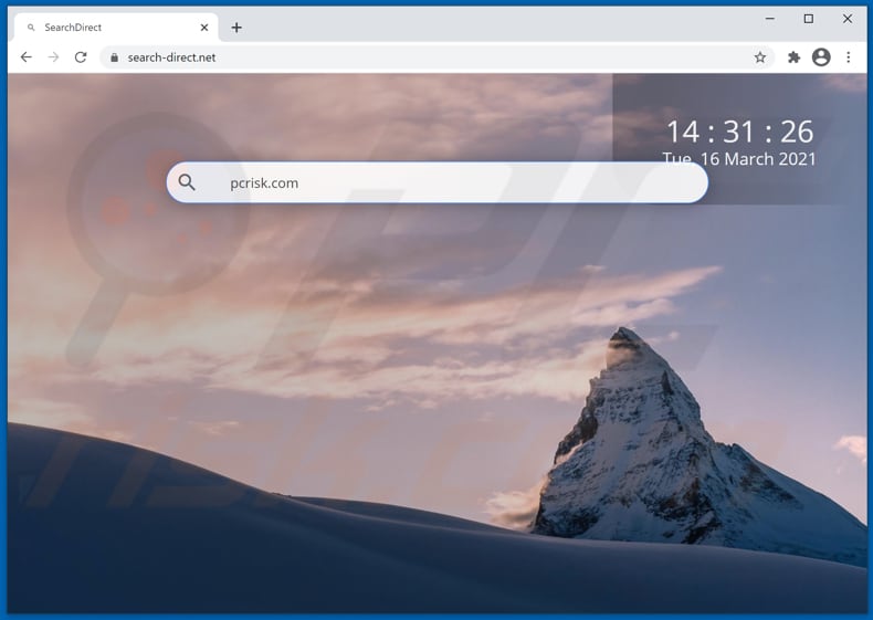 search-direct.net browser hijacker