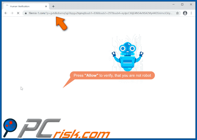 filemix-1[.]com website appearance (GIF)