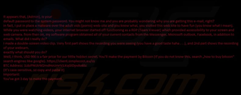 Maš Velky Problem Zasifrovano ransomware wallpaper