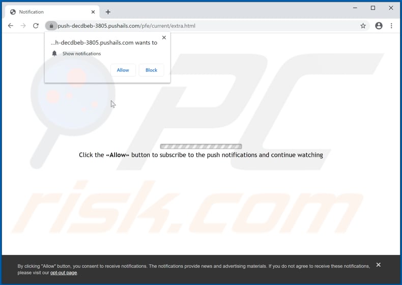 pushails[.]com pop-up redirects