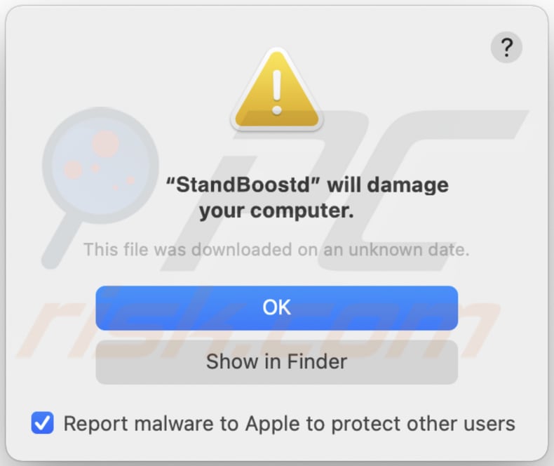 StandBoost adware