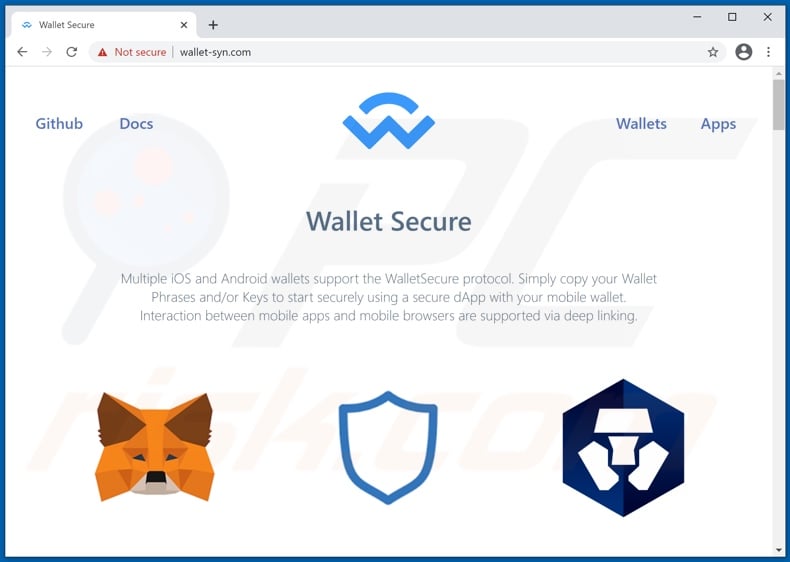 Wallet Secure scam