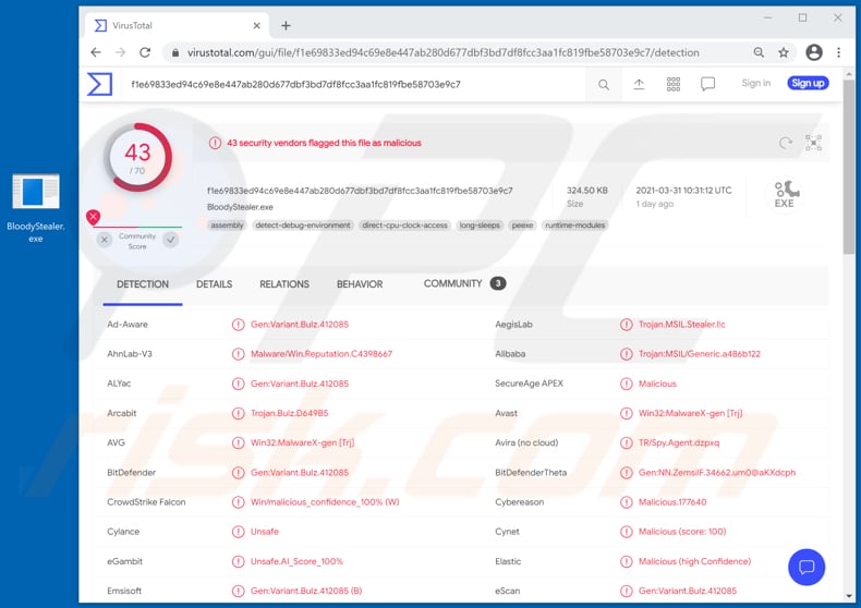 Vare Stealer - Malware removal instructions