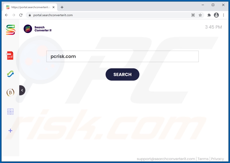 searchconverterit.com browser hijacker