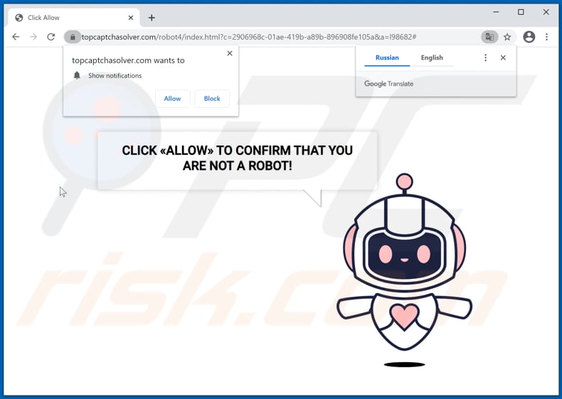 topcaptchasolver[.]com pop-up redirects