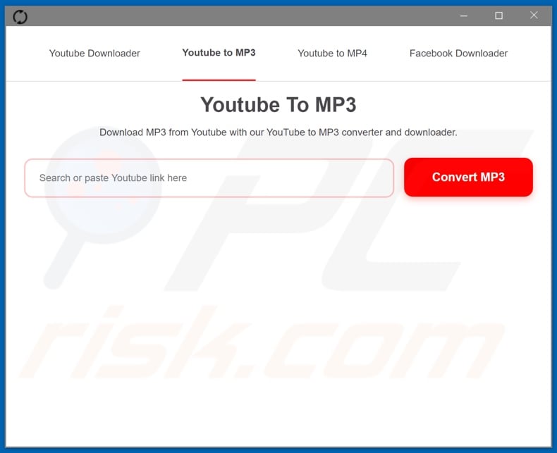 YoutubeToMP3 adware