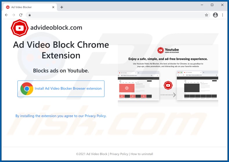 ad video blocker adware promoter
