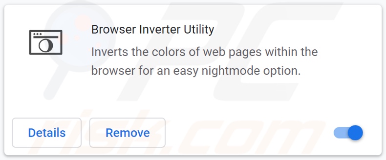 Browser Inverter Utility adware