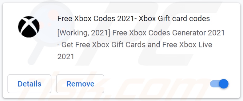 Free Xbox Codes 2021- Xbox Gift card codes adware