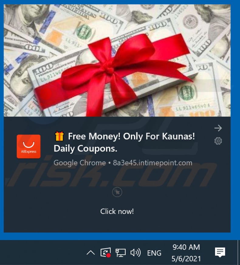 intimepoint.com ads notification