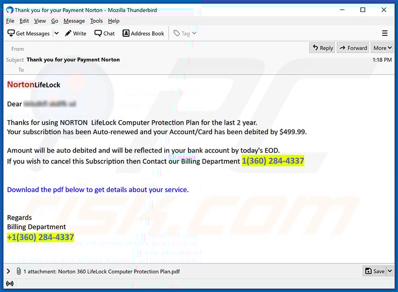 norton antivirus renewal scam email norton antivirus renewal scam email
