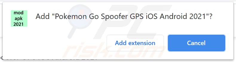 pokemon go spoofer gps ios android 2021 adware browser notification