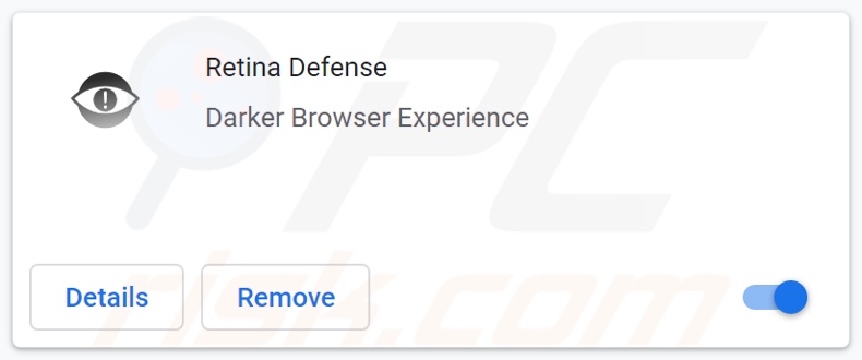 Retina Defense adware