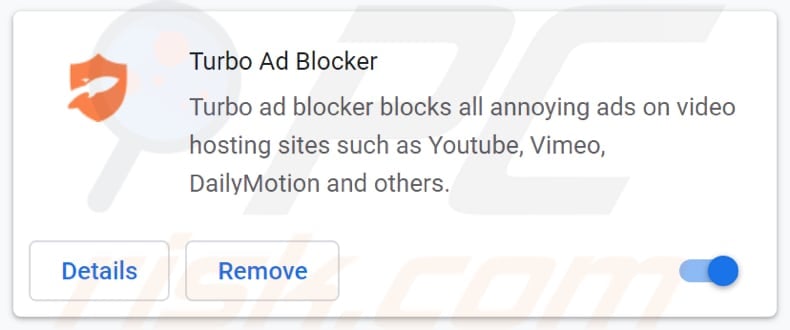 turbo ad blocker adware description